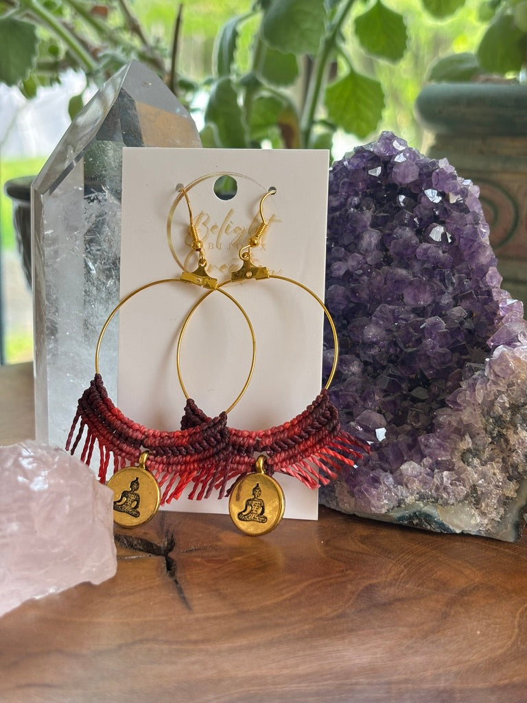 BO-037 - Créole Bouddha' rose-prune