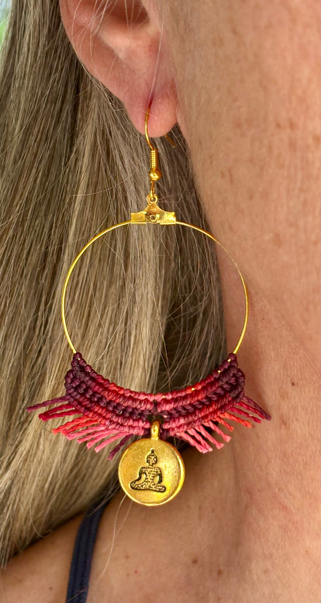 BO-037 - Créole Bouddha' rose-prune