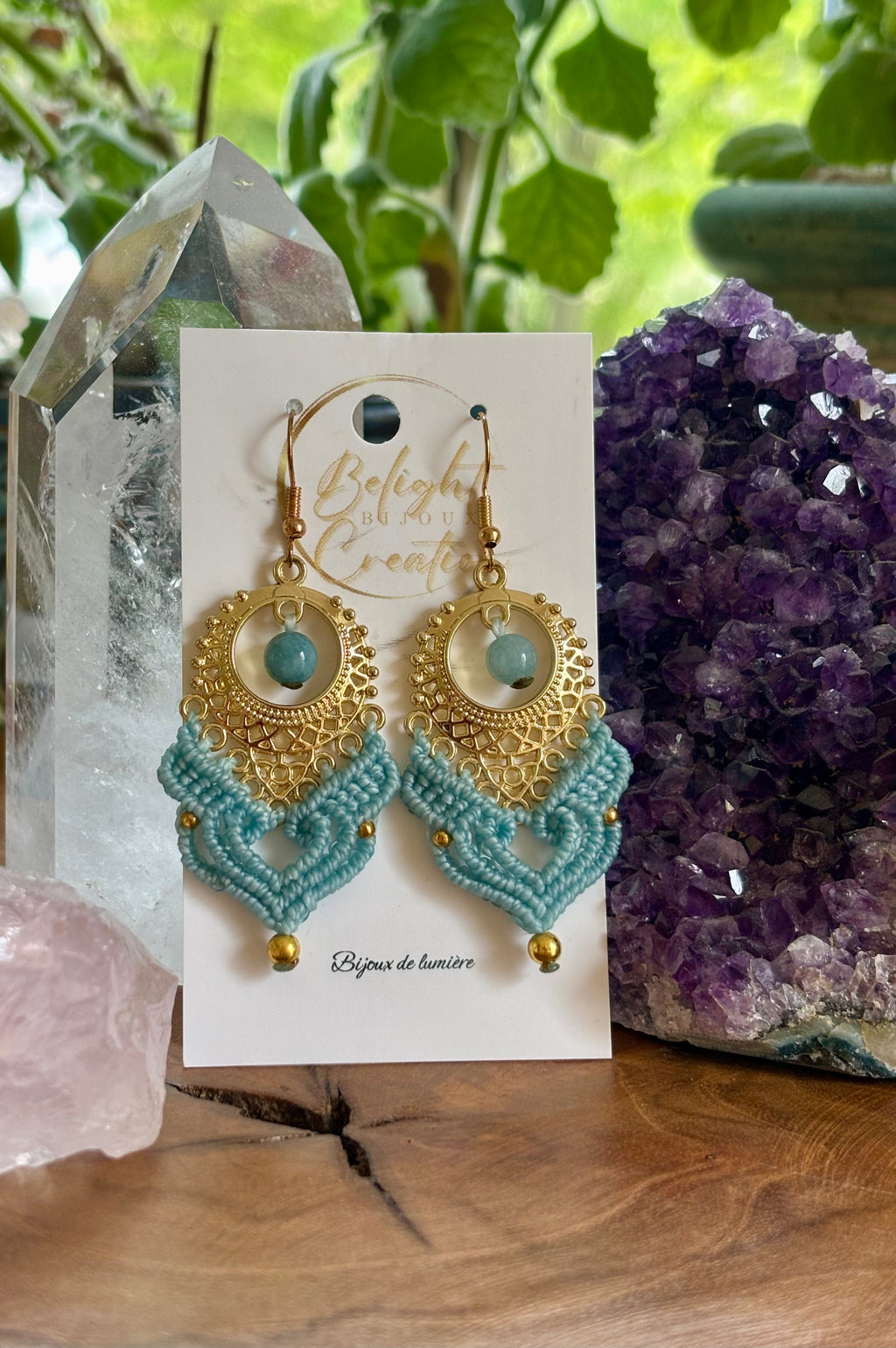 BO-004 - "Cœur" - aiguemarine - d