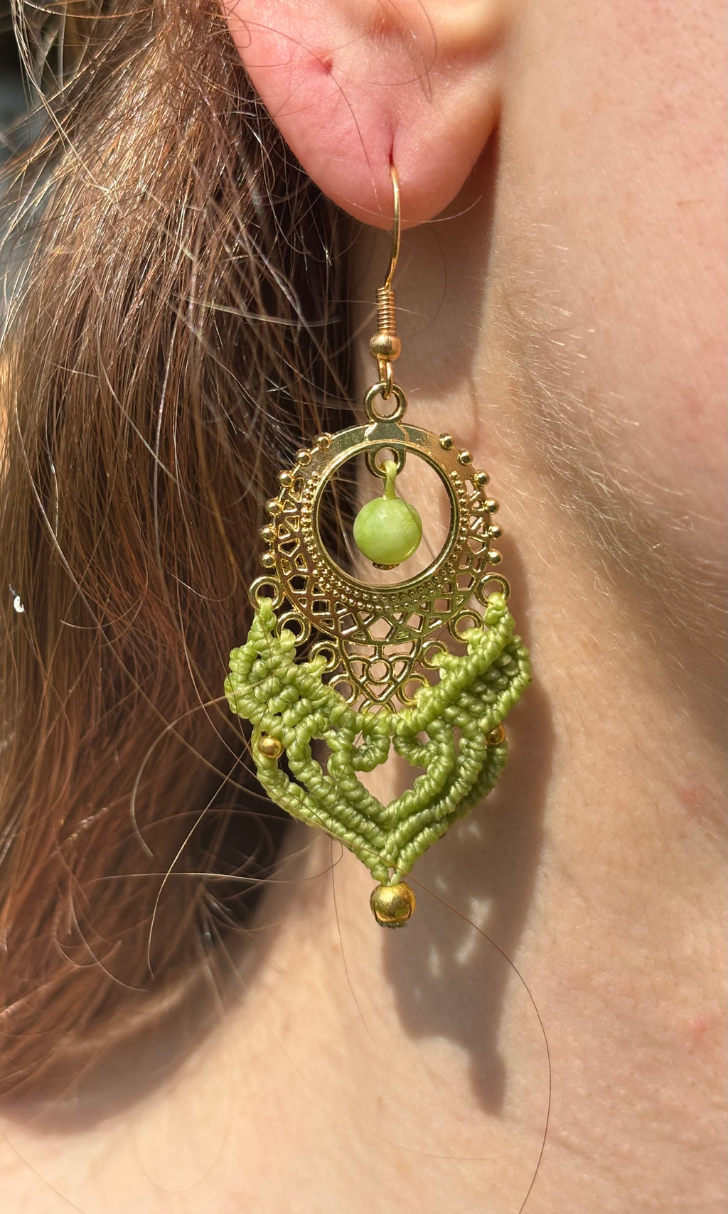 BO-006-007 - "Cœur" - péridot - d