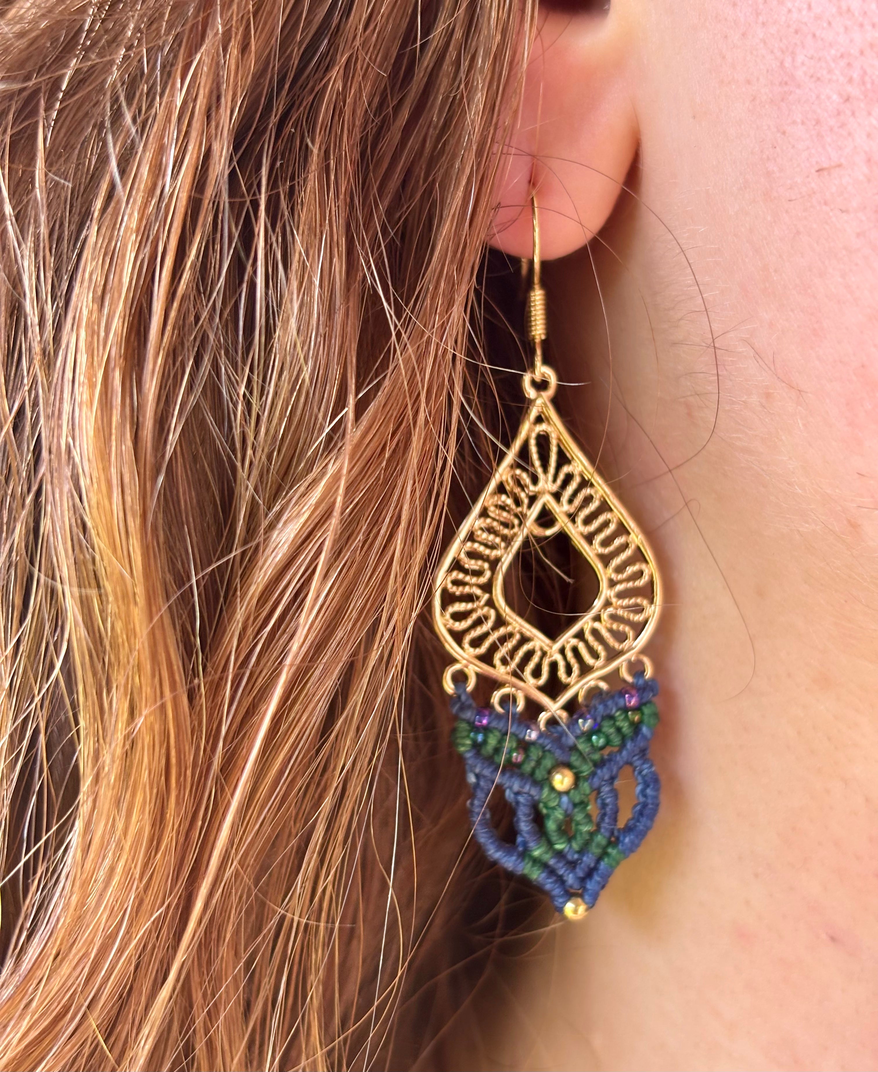 BO-045 - Goutte bleu-vert