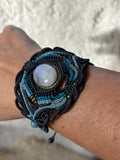 Bracelet manchette et Pierre de Lune