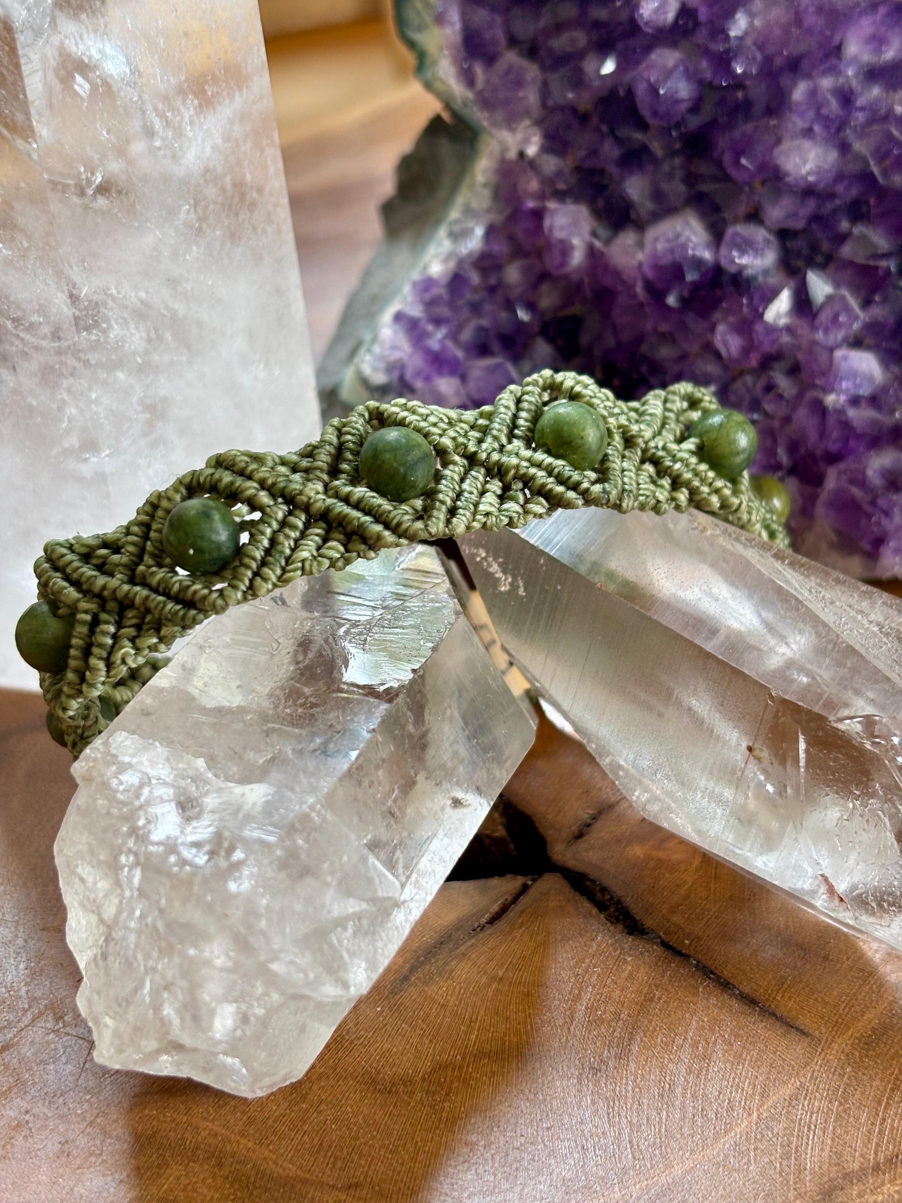 BR012 - "Losanges" - Jade - vert