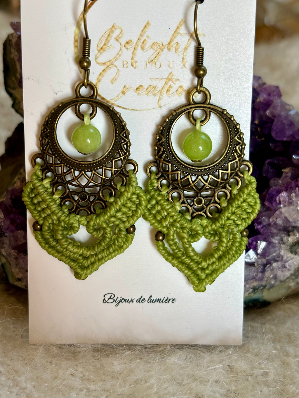 BO-024 - "Cœur" - Péridot - b